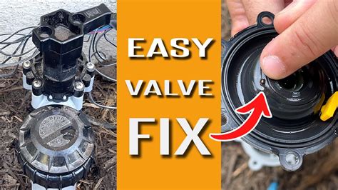 Easy Sprinkler Valve Repair Hack 